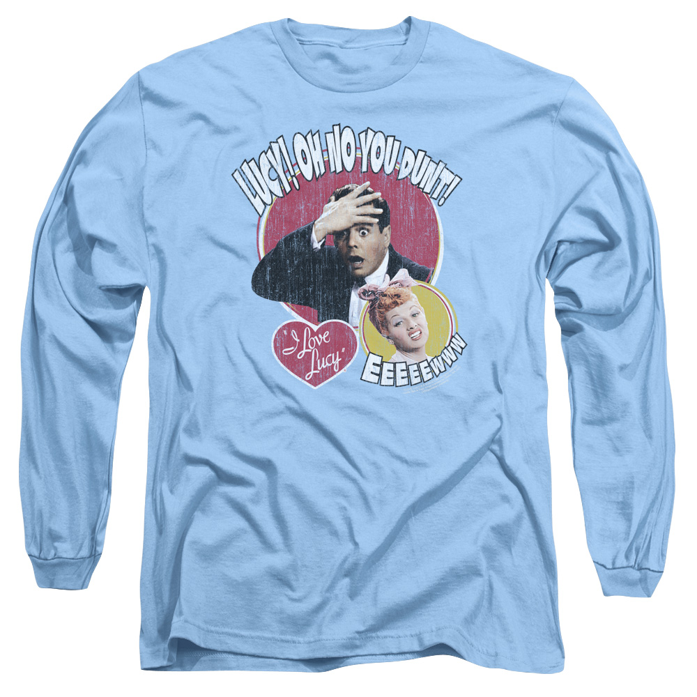 I Love Lucy T-Shirt Cartoon Love Unisex Graphic Tee For Men & Women